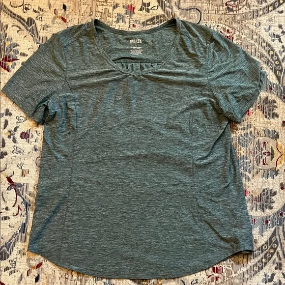 Duluth Trading Women's Armachillo Short Sleeve V-Neck T-Shirt XL - Picture 2 of 6